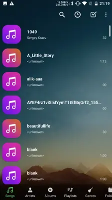 Music Player android App screenshot 6